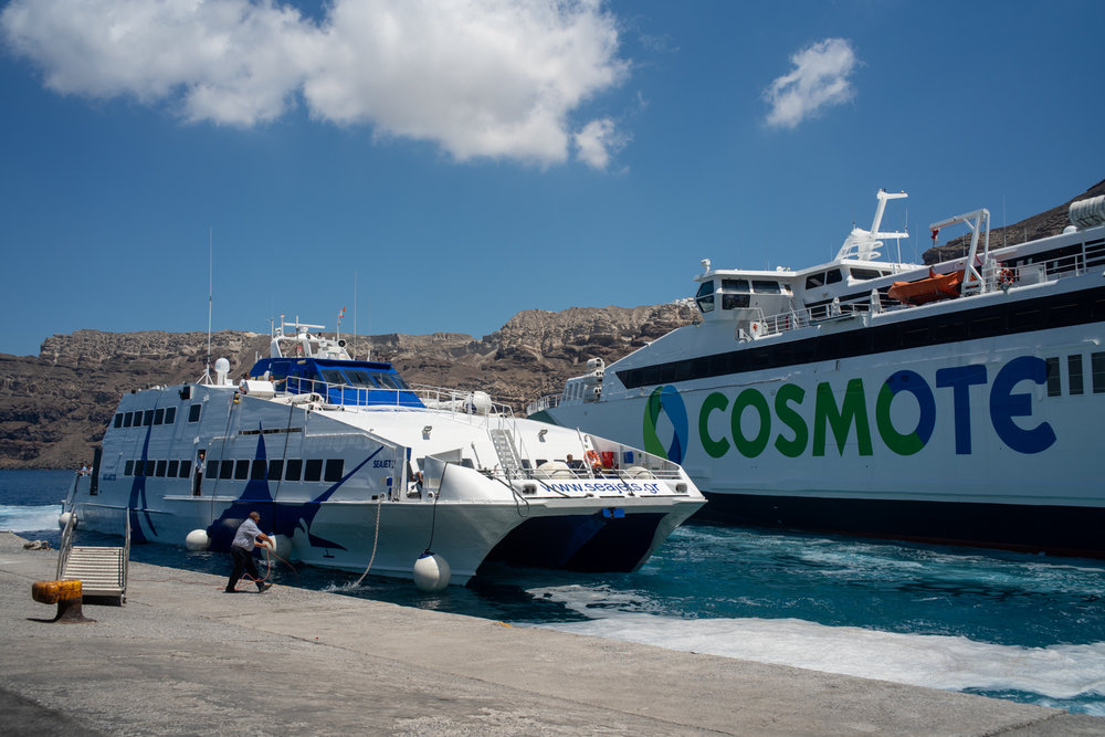 santorini ferry